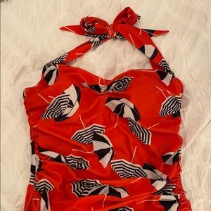 Bathing Beauty One piece in Umbrellas